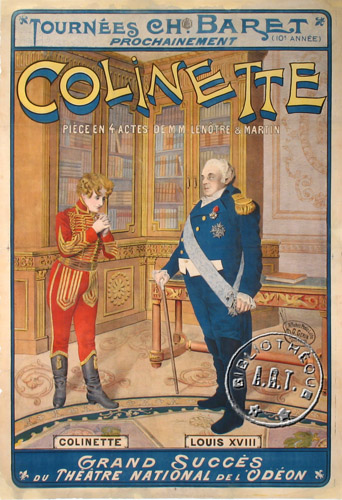 l'affiche originale: Colinette