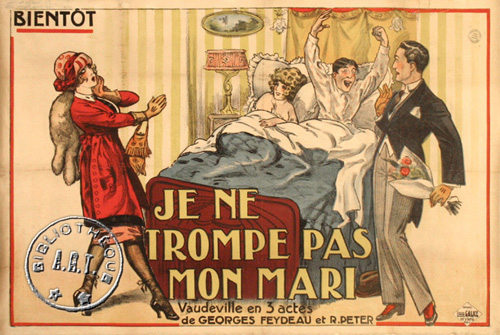 l'affiche originale: Je ne trompe pas mon mari