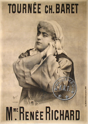 l'affiche originale: Renée Richard
