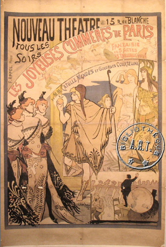 l'affiche originale: Les Joyeuses commères de Paris