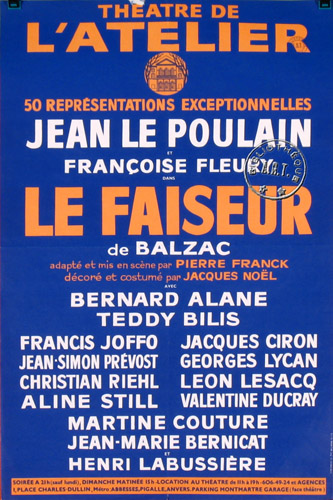 l'affiche originale: Le Faiseur