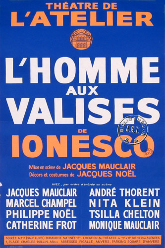 l'affiche originale: L'Homme aux valises