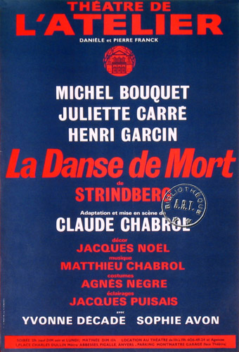 l'affiche originale: La Danse de mort