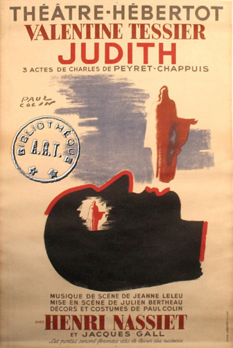 l'affiche originale: Judith