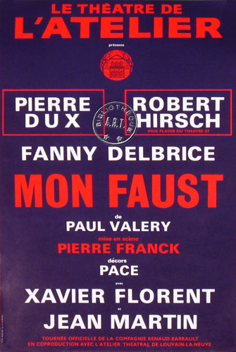l'affiche originale: Mon Faust