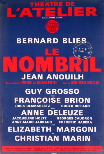l'affiche originale: Le Nombril