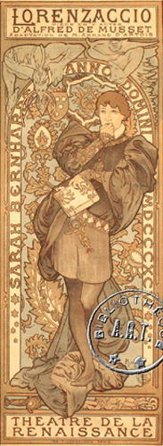 l'affiche originale: Lorenzaccio