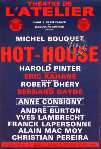 l'affiche originale: Hot House