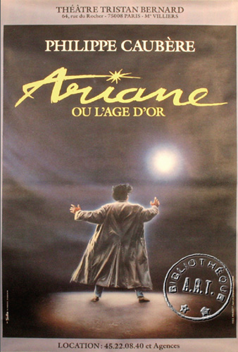l'affiche originale: Ariane ou l'âge d'or