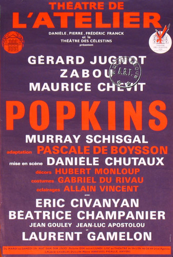 l'affiche originale: Popkins