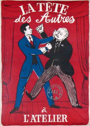 l'affiche originale: La Tête des autres
