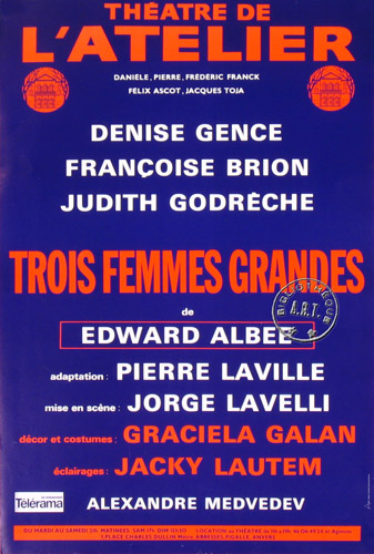 l'affiche originale: Trois femmes grandes