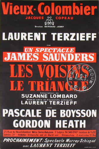 l'affiche originale: Les Voisins et le triangle