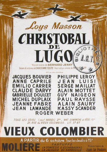 l'affiche originale: Christobal de Lugo