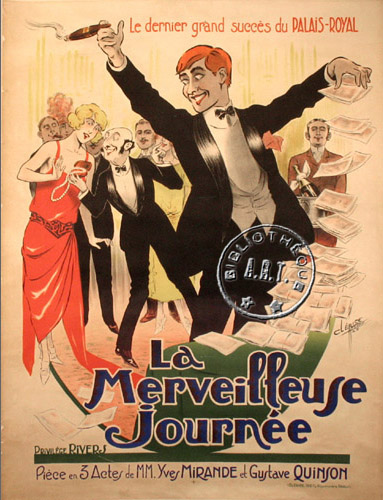 l'affiche originale: La Merveilleuse journée