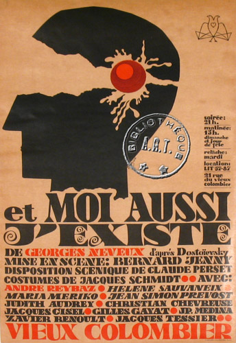l'affiche originale: Et moi aussi j'existe