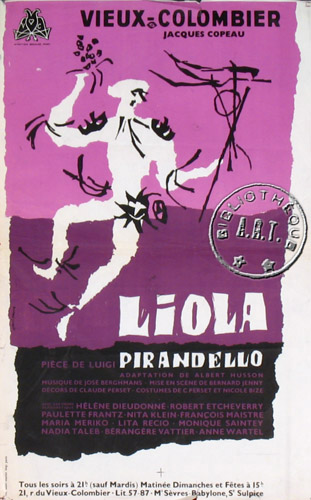 l'affiche originale: Liola