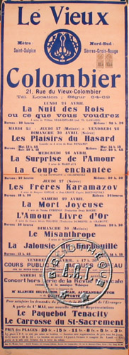 l'affiche originale: La Nuit des rois