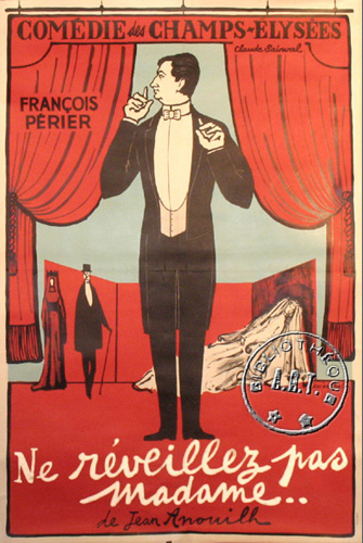 l'affiche originale: Ne réveillez pas Madame