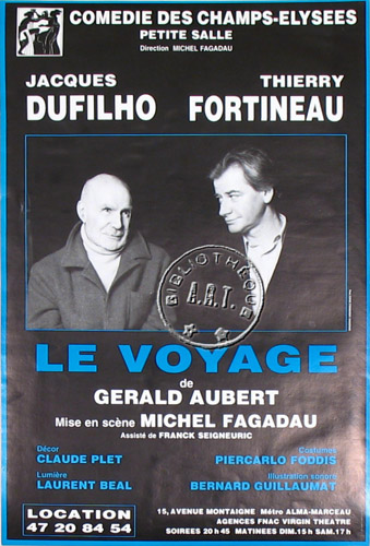 l'affiche originale: Le Voyage