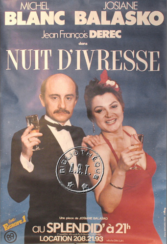 l'affiche originale: Nuit d'ivresse