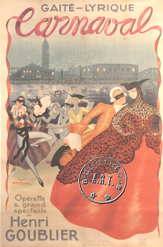 l'affiche originale: Carnaval *