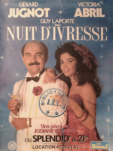 l'affiche originale: Nuit d'ivresse