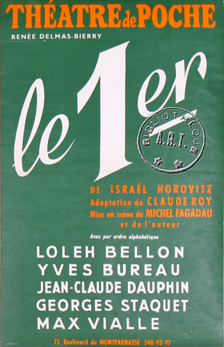 l'affiche originale: Le 1er