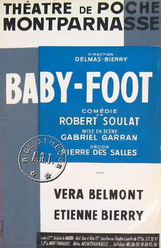l'affiche originale: Baby-Foot
