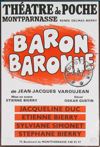 l'affiche originale: Baron Baronne