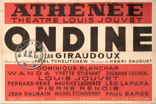 l'affiche originale: Ondine