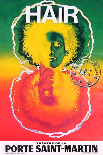 l'affiche originale: Hair