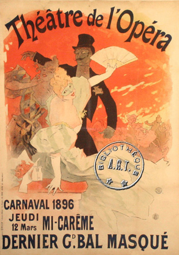l'affiche originale: Opéra 1896