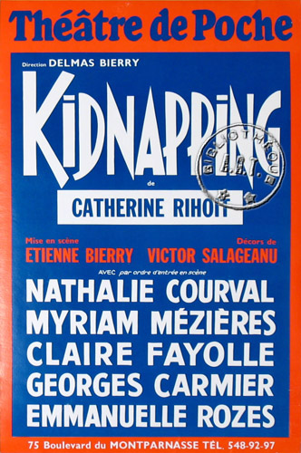 l'affiche originale: Kidnapping