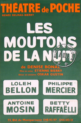 l'affiche originale: Les Moutons de la nuit