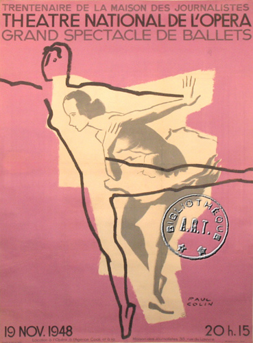 l'affiche originale: Opéra 1948