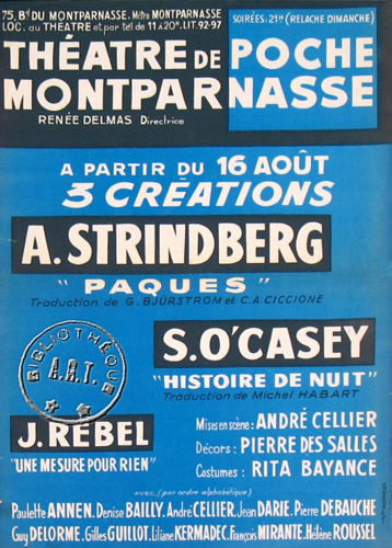 l'affiche originale: Pâques