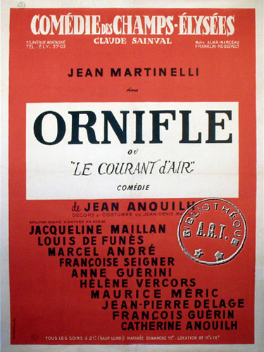 l'affiche originale: Ornifle