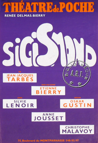 l'affiche originale: Sigismond