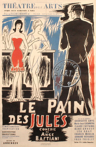 l'affiche originale: Le Pain des jules