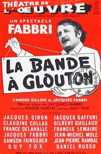 l'affiche originale: La Bande à glouton