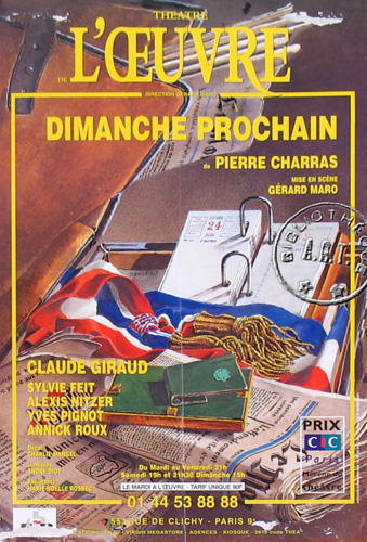 l'affiche originale: Dimanche prochain