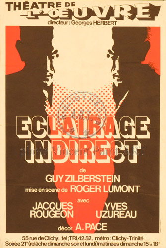 l'affiche originale: Éclairage indirect