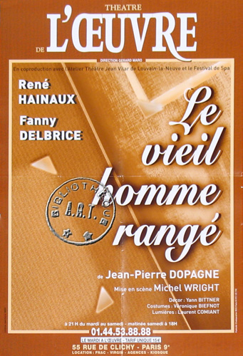 l'affiche originale: Le Vieil homme rangé