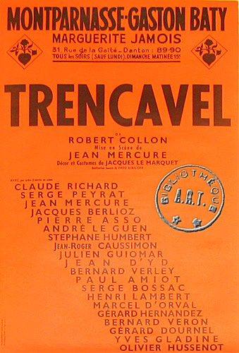 l'affiche originale: Trencavel