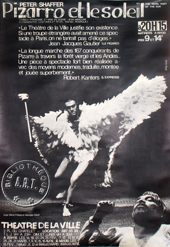 l'affiche originale: Pizarro et le soleil