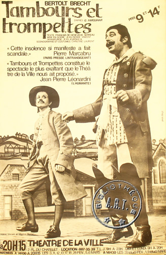 l'affiche originale: Tambours et trompettes