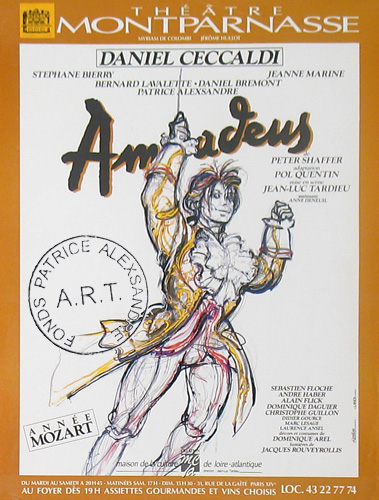 l'affiche originale: Amadeus