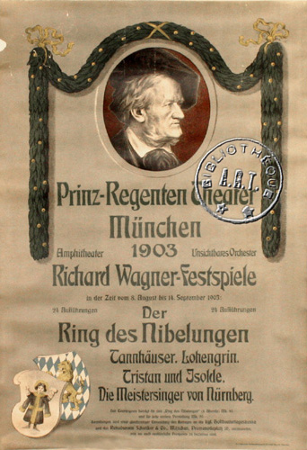 l'affiche originale: Ring des Nibelungen