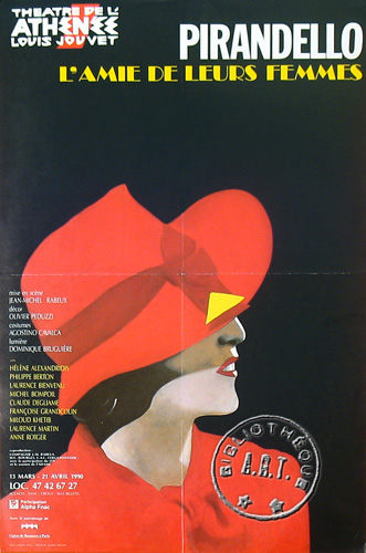 l'affiche originale: L'Amie de leurs femmes